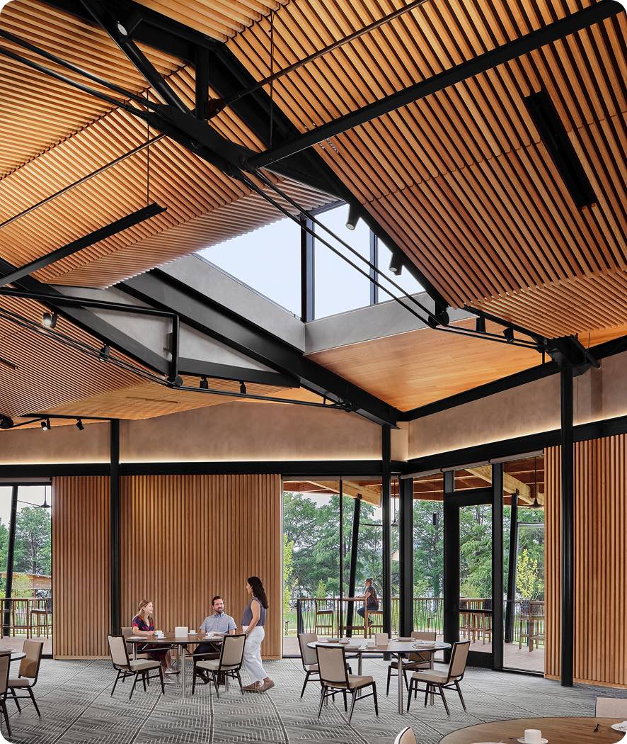 A photo of the Campus on Lake Austin meeting pavilion