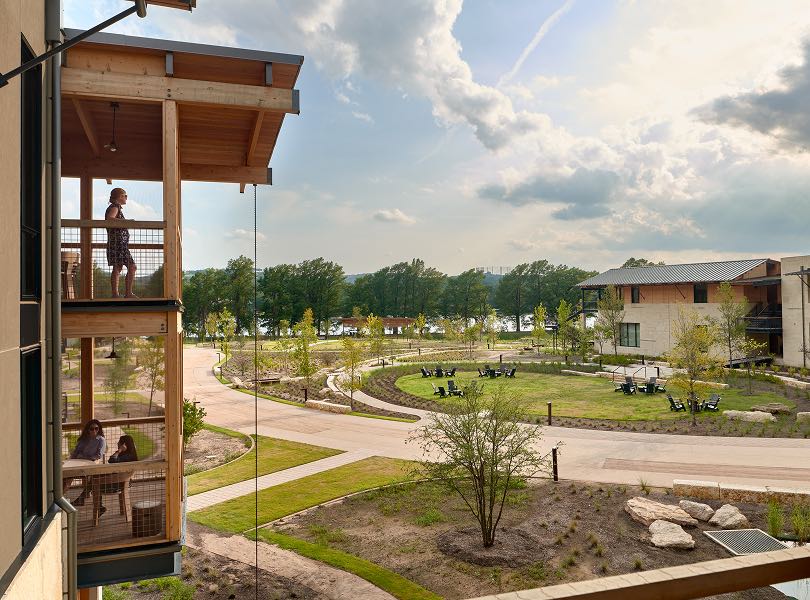 A photo of the Campus on Lake Austin